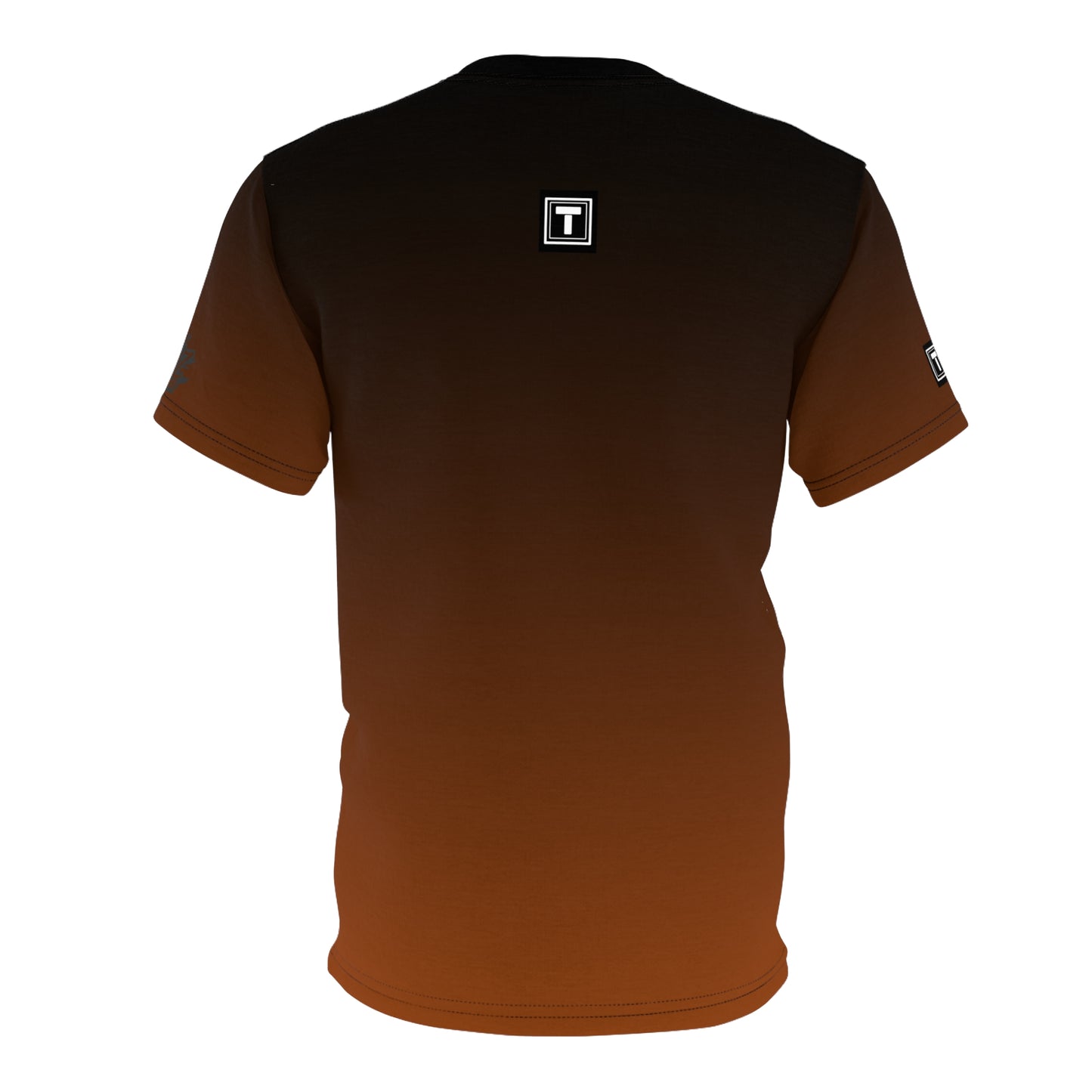 *Tre'z Trends Brown D u b a i Unisex (AOP) T-shirt