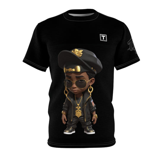 *Tre'z Trends cartoon digital design Unisex (AOP) T-shirt