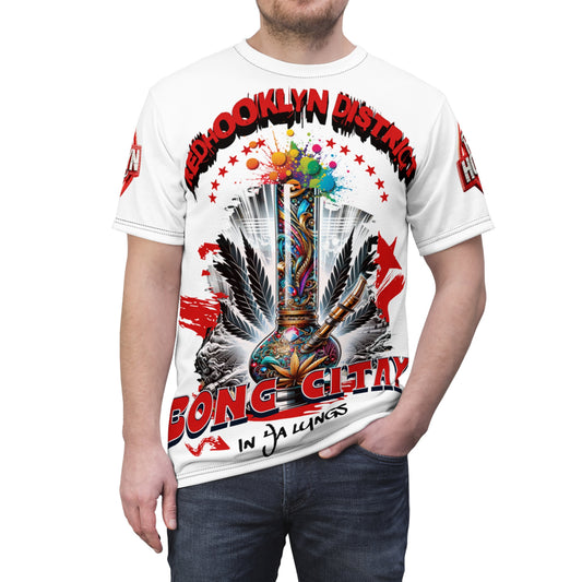 *REDHOOKLYN BONG CITY Tee (AOP)