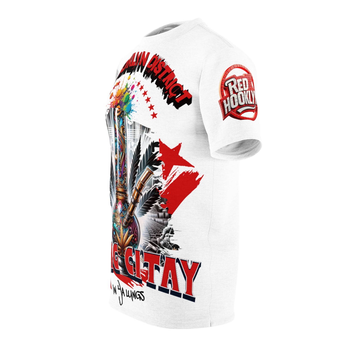 *REDHOOKLYN BONG CITY Tee (AOP)