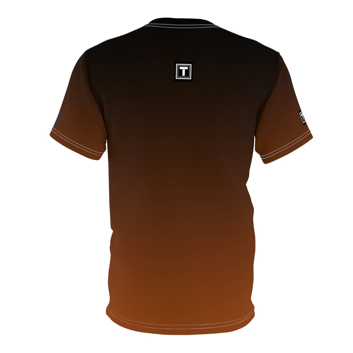 *Tre'z Trends Brown D u b a i Unisex (AOP) T-shirt